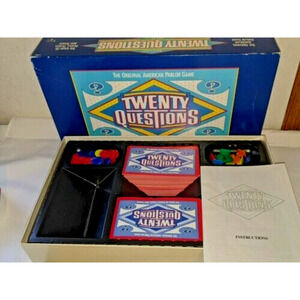 1988 Twenty Questions Board Game 2-4 Players - Used - Complete - Good Condition